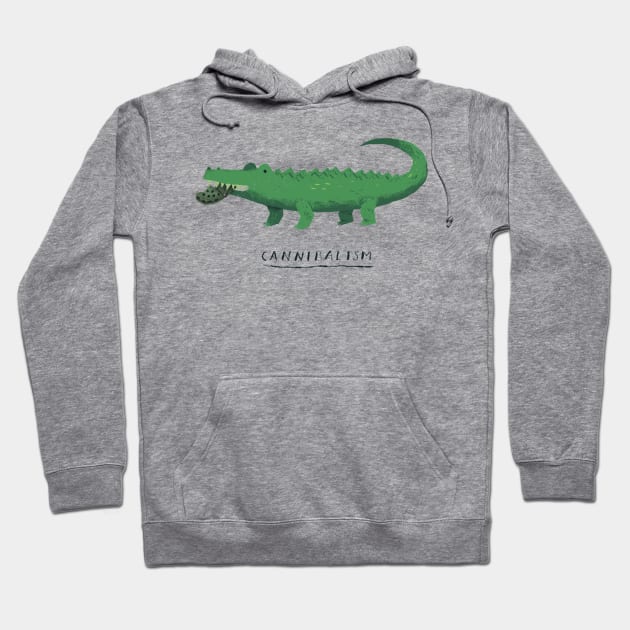 croc cannibalism Hoodie by Louisros